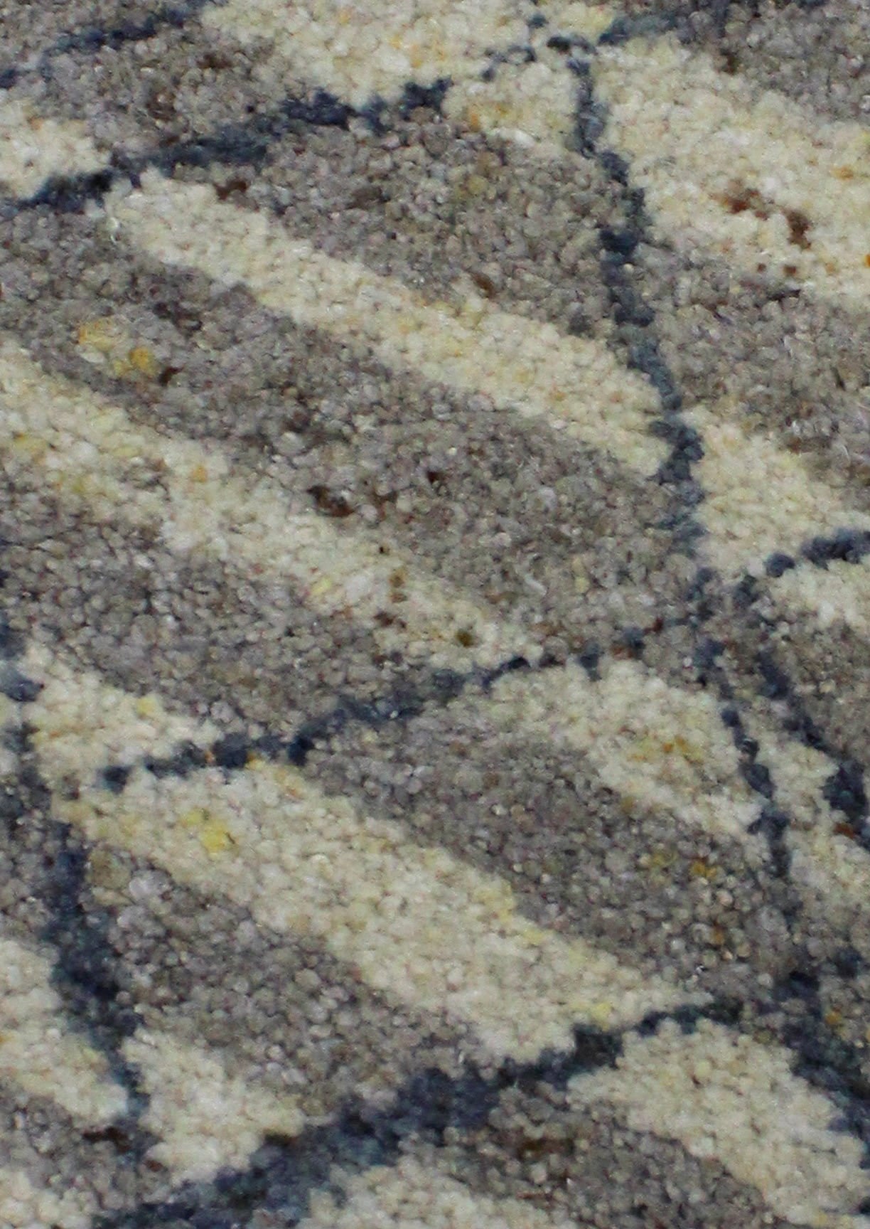 MAT Moroc Atlas Traditional Geometric Knotted Natural/Grey Area Rug Carpet - Mat Living ,moroccan rugs,moroccan rugs dubai,moroccan rugs online