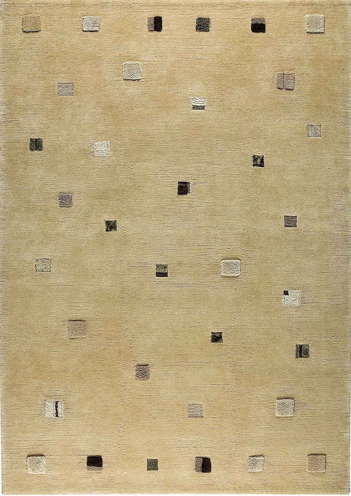 Hand Knotted Abstract Geo Colombia Cafe Latte Area Rug Carpet Sale