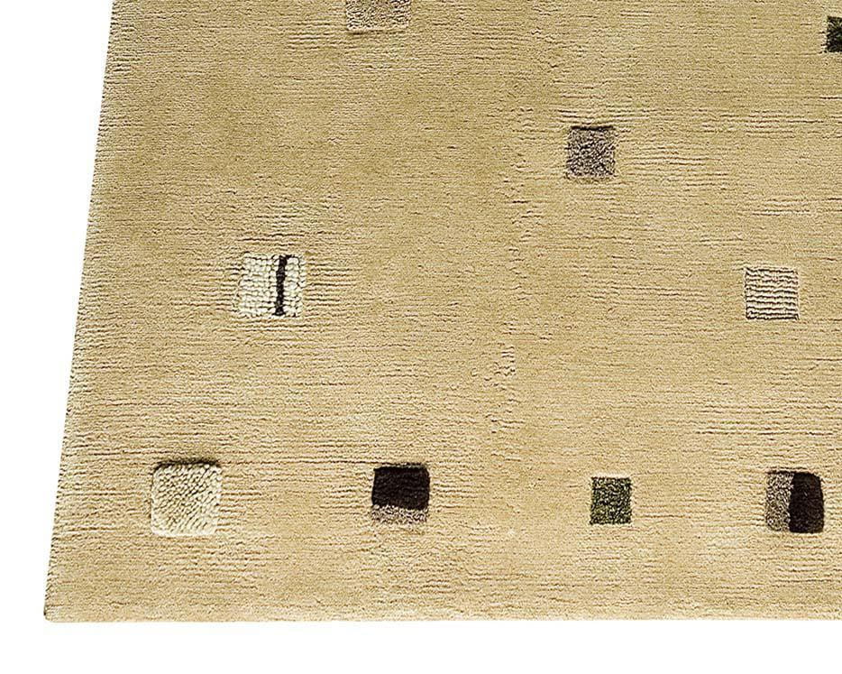 Hand Knotted Abstract Geo Colombia Cafe Latte Area Rug Carpet Sale