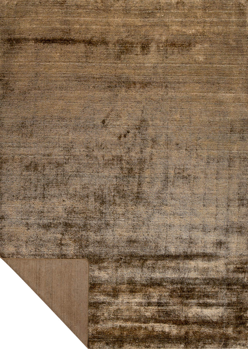 Silky Soft-feel Texture Solid Platinum bamboo Khaki Area Rug Carpet,bamboo rugs and mats
