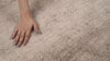 Silky Soft-feel Texture Solid Platinum bamboo Fuchsia Area Rug Carpet