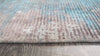 Silky Contemporary Print Shah Dallas Aqua/Blue Area Rug