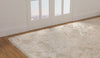 Luxury Soft and Silky Dubai Shaggy Vanilla Area Rug Carpet