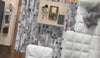Luxury Geometric Contemporary Handmade Leather Tufted Rio Canopus Natural/Multi Area Rug Carpet