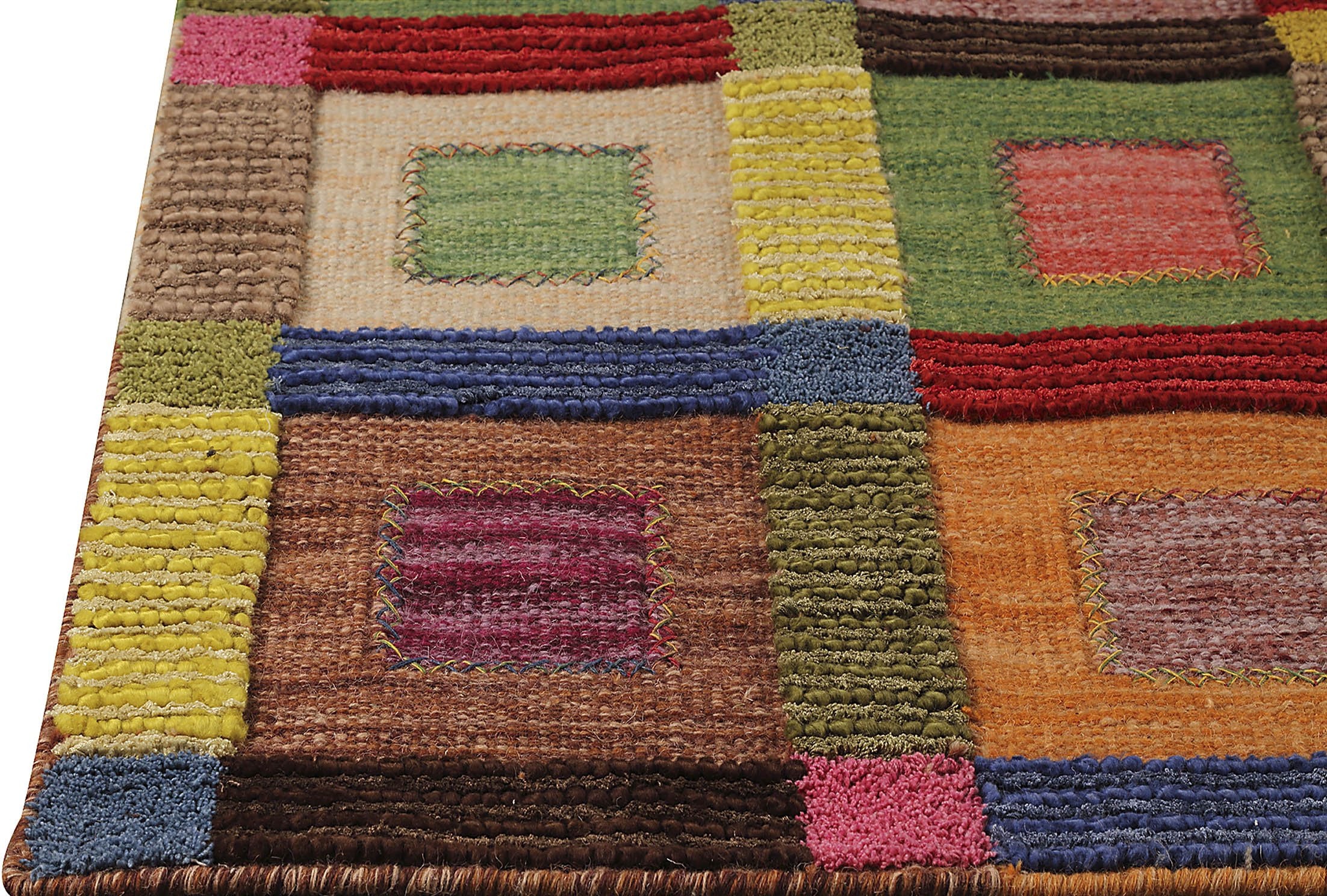 Surface Big Box Multicolor Wool Area Rug – MAT Living USA